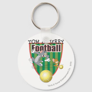 Tom und Jerry Soccer (Fußball) 6 Schlüsselanhänger