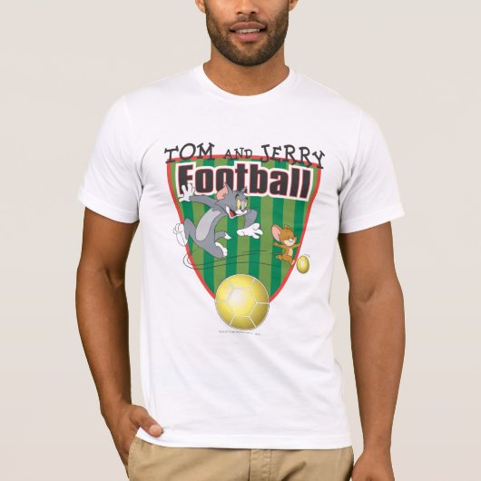 Tom und Jerry Soccer (Fußball) 6 T-Shirt (Vorderseite)