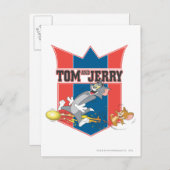 Tom und Jerry Soccer (Fußball) 7 Postkarte (Vorne/Hinten)