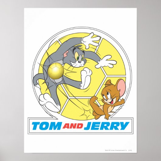 Tom und Jerry Soccer (Fußball) 8 Poster (Vorne)