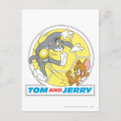 Tom und Jerry Soccer (Fußball) 8 Postkarte (Vorderseite)