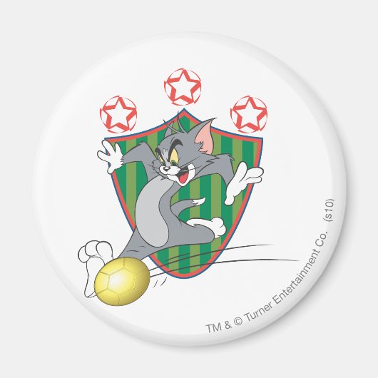 Tom und Jerry Soccer (Fußball) 9 Magnet (Vorne)