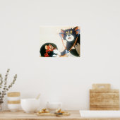 Tom und Jerry Stethescope Poster (Küche)