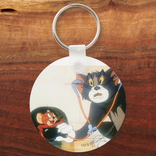 Tom und Jerry Stethescope Schlüsselanhänger (Vorderseite)