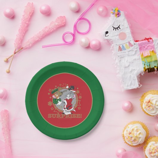 Tom und Jerry Surprise Geschenk Pappteller (Party)