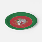 Tom und Jerry Surprise Geschenk Pappteller (Schrägansicht)