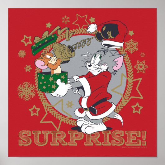 Tom und Jerry Surprise Geschenk Poster (Vorne)