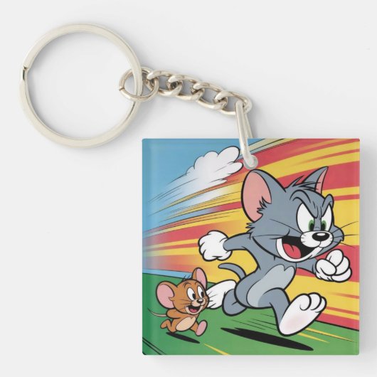 Tom und Jerry süßer Schlüsselanhänger (Vorderseite)