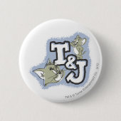 Tom und Jerry T&J Logo Button (Vorderseite)