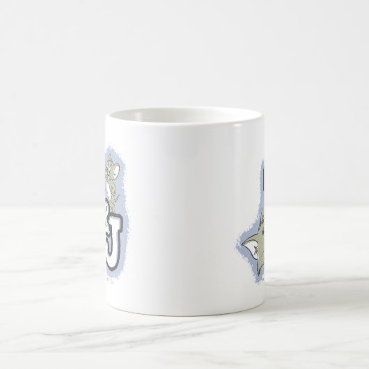 Tom und Jerry T&J Logo Kaffeetasse (Mittel)