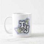 Tom und Jerry T&J Logo Kaffeetasse (Links)
