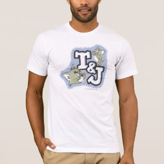 Tom und Jerry T&J Logo T-Shirt