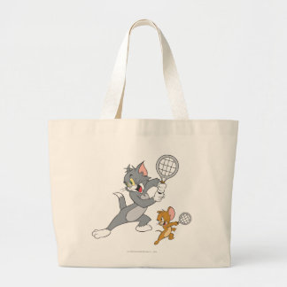 Tom und Jerry Tennis Stars 1 Jumbo Stoffbeutel