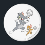 Tom und Jerry Tennis Stars 1 Magnet<br><div class="desc">Tom und Jerry</div>