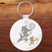 Tom und Jerry Tennis Stars 1 Schlüsselanhänger (Vorderseite)
