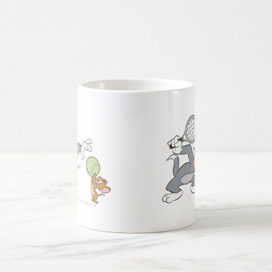 Tom und Jerry Tennis Stars 2 Kaffeetasse (Mittel)