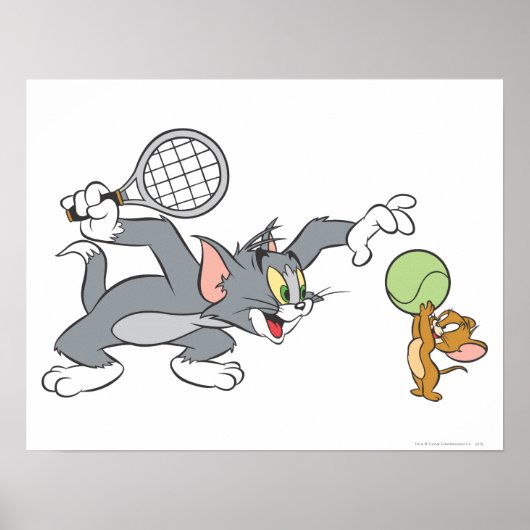 Tom und Jerry Tennis Stars 2 Poster (Vorne)