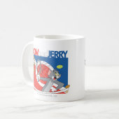 Tom und Jerry Tennis Stars 4 Kaffeetasse (Vorderseite Links)