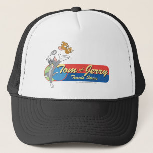 Tom und Jerry Tennis Stars 6 Truckerkappe