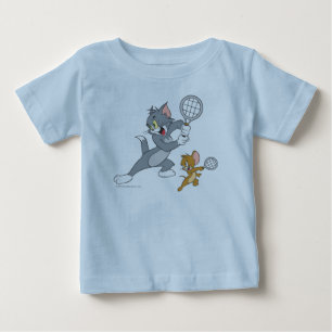 Tom- und Jerry-Tennisstars 1 Baby T-shirt