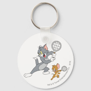 Tom- und Jerry-Tennisstars 1 Schlüsselanhänger