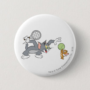 Tom- und Jerry-Tennisstars 2 Button