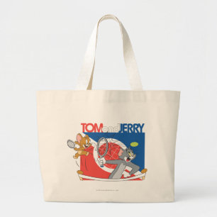 Tom- und Jerry-Tennisstars 4 Jumbo Stoffbeutel