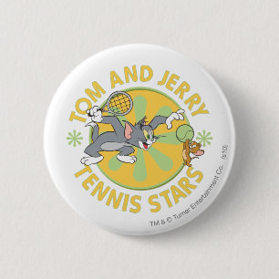 Tom- und Jerry-Tennisstars 5 Button
