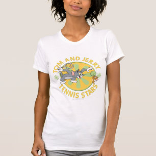 Tom- und Jerry-Tennisstars 5 T-Shirt