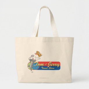 Tom- und Jerry-Tennisstars 6 Jumbo Stoffbeutel