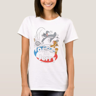Tom- und Jerry-Tennisstars 7 T-Shirt