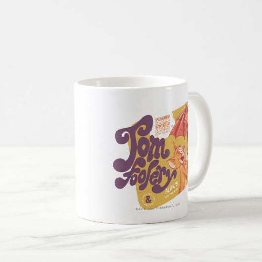 Tom und Jerry Tom Foolery Kaffeetasse (VorderseiteRechts)