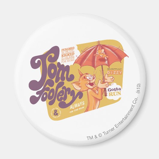 Tom und Jerry Tom Foolery Magnet (Vorne)