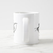 Tom und Jerry | Tom sagt "Nope" Jumbo-Tasse (Rückseite)