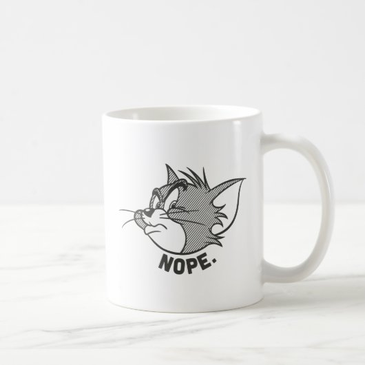 Tom und Jerry | Tom sagt "Nope" Kaffeetasse (Rechts)