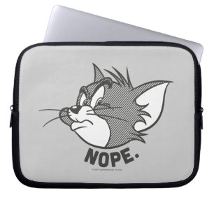 Tom und Jerry   Tom sagt "Nope" Laptopschutzhülle