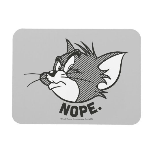 Tom und Jerry | Tom sagt "Nope" Magnet (Horizontal)