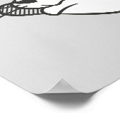 Tom und Jerry | Tom sagt "Nope" Poster (Ecke)