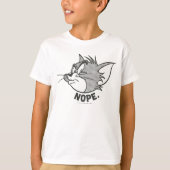 Tom und Jerry | Tom sagt "Nope" T-Shirt (Vorderseite)