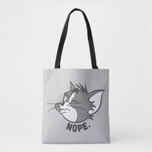 Tom und Jerry | Tom sagt "Nope" Tasche (Vorderseite)