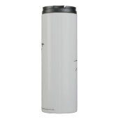 Tom und Jerry | Tom sagt "Nope" Thermosbecher (Rückseite)