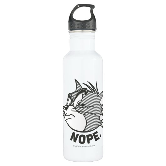 Tom und Jerry | Tom sagt "Nope" Trinkflasche (Vorderseite)