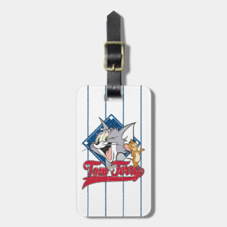 Tom und Jerry | Tom und Jerry auf Baseball Diamond Gepäckanhänger
