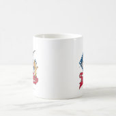 Tom und Jerry | Tom und Jerry auf Baseball Diamond Kaffeetasse (Mittel)
