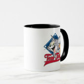 Tom und Jerry | Tom und Jerry auf Baseball Diamond Tasse (VorderseiteRechts)