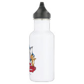 Tom und Jerry | Tom und Jerry auf Baseball Diamond Trinkflasche (Rechts)