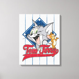 Tom und Jerry   Tom und Jerry auf Leinwanddruck