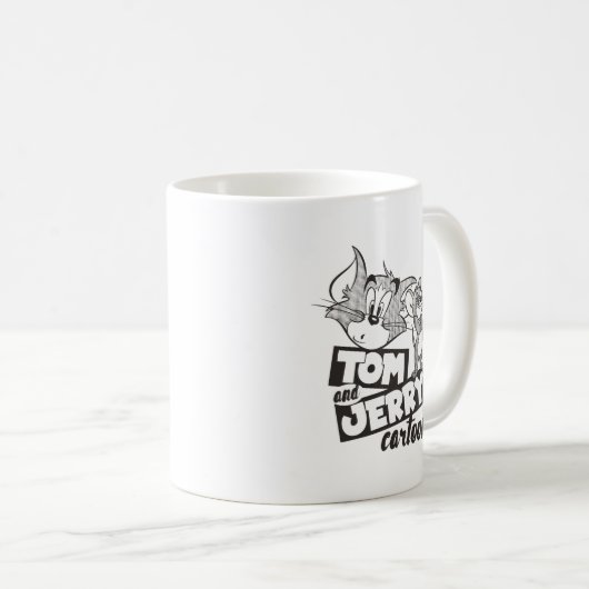 Tom und Jerry | Tom und Jerry Cartoon Kaffeetasse (VorderseiteRechts)