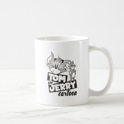 Tom und Jerry | Tom und Jerry Cartoon Kaffeetasse (Rechts)