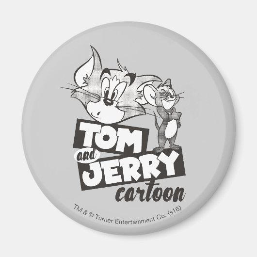 Tom und Jerry | Tom und Jerry Cartoon Magnet (Vorne)